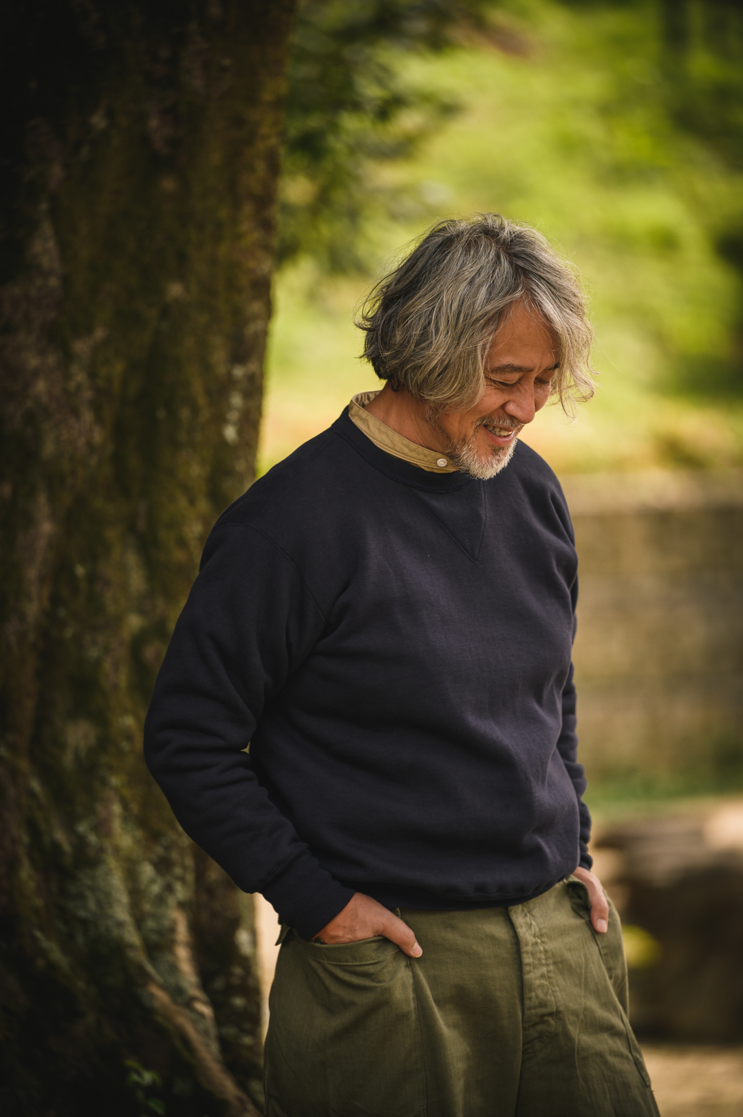Half Zip Sweatshirt oatmeal Heather – BONCOURA Official